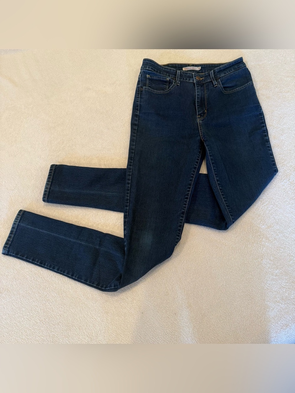 Levi's 721 Dark Indigo Skinny Jeans